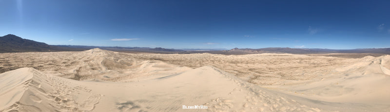 Kelso Dunes Summit - view looking south