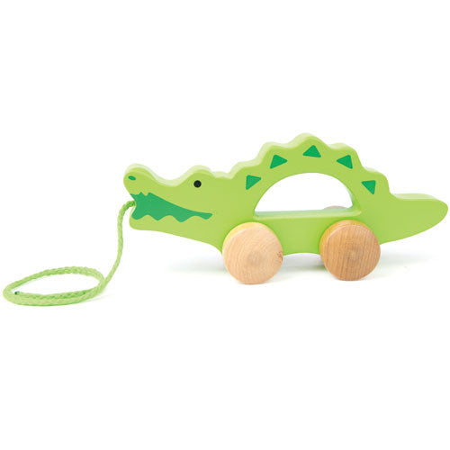 hape alligator pull toy