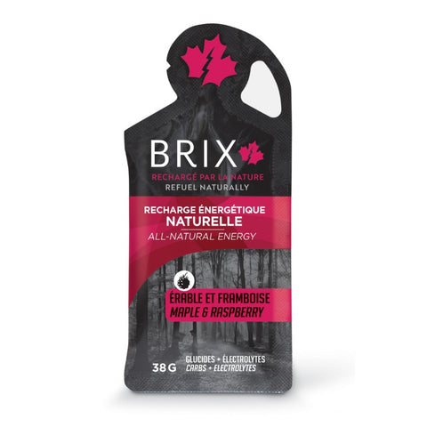 Brix Maple & Raspberry Energy Gels