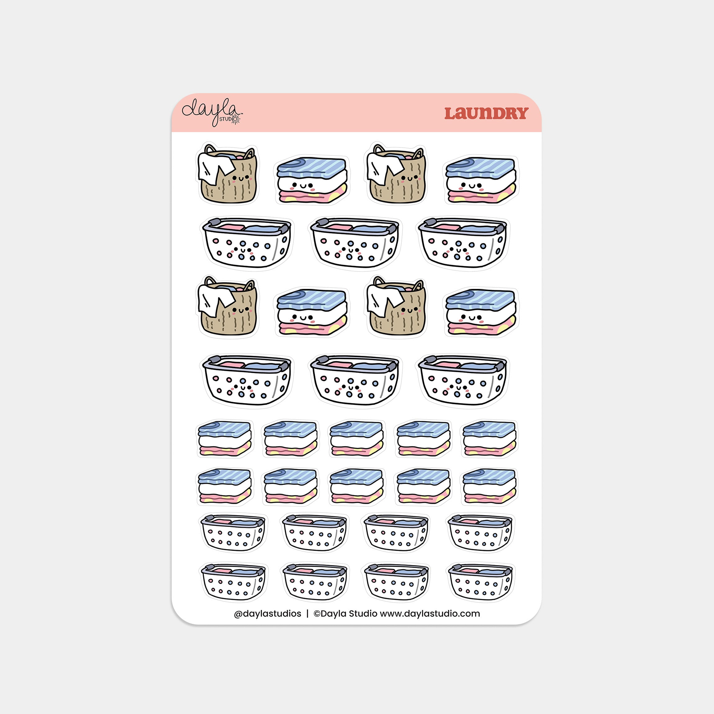 "Laundry" Stickers