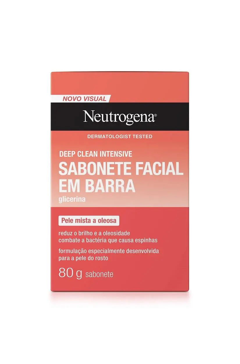 Sabonete Facial em Barra NEUTROGENA® Deep Clean Intensive 1
