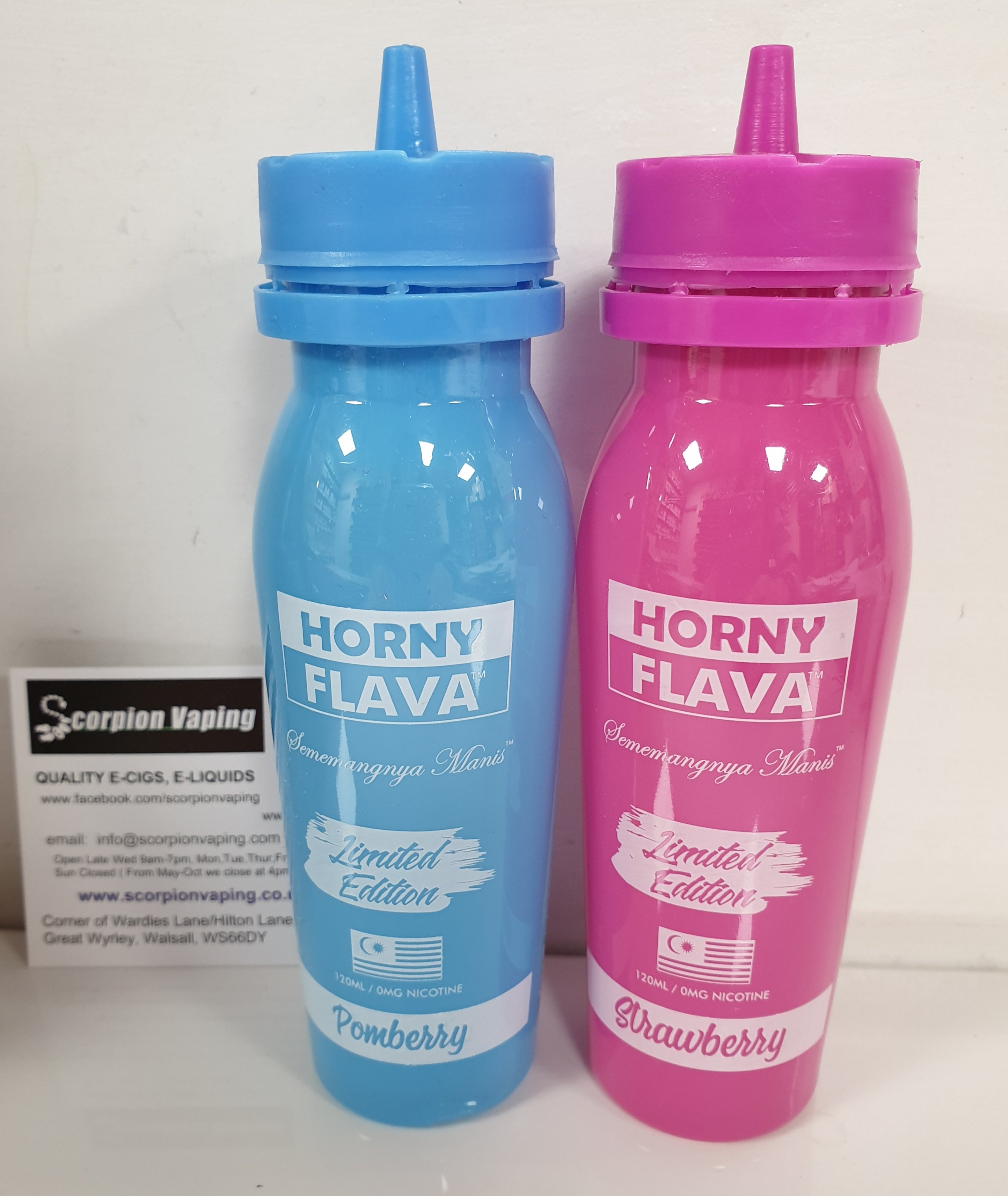 Horny Pomberry By Horny Flava E Liquid Scorpion Vaping