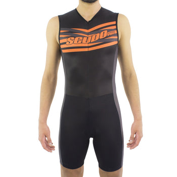 Triathlon Suit Man Silver Gray & Black – OTSO