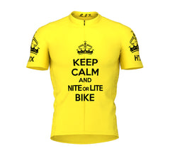 yellow bike jersey