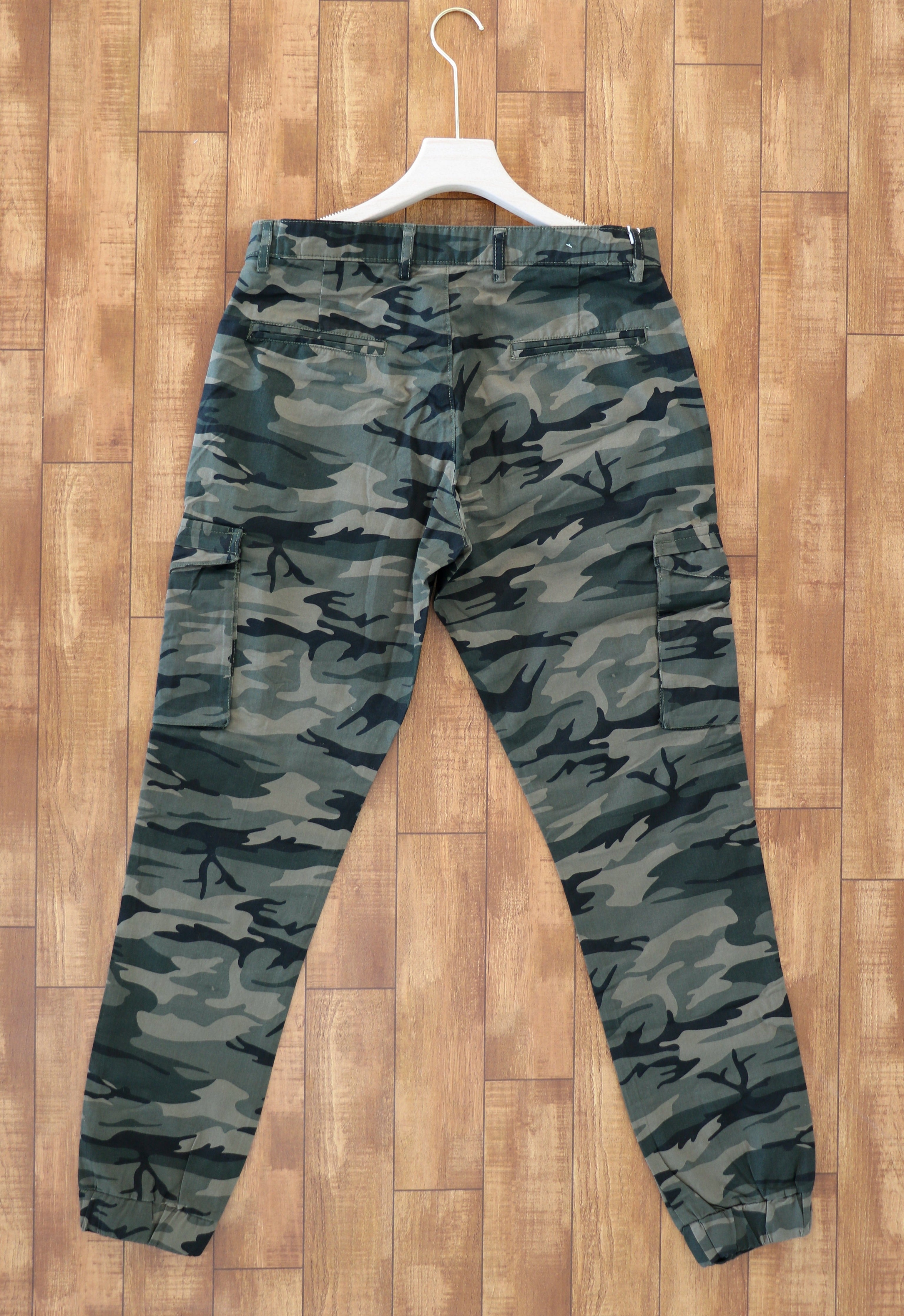 Men Cargo Trousers Pants Army Military Camo Print SG520  Camo