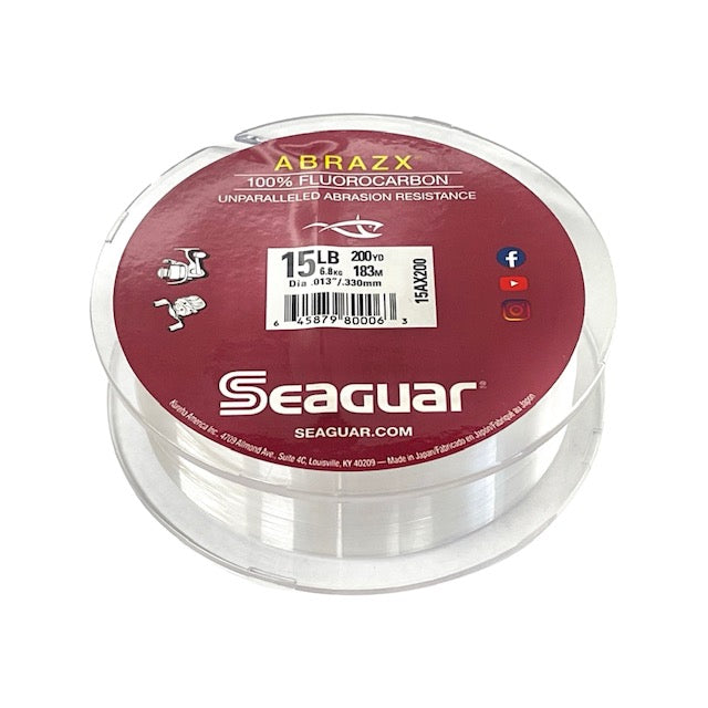 Seaguar Invizx 100% Fluorocarbon Line, 8 lb, 200 yds