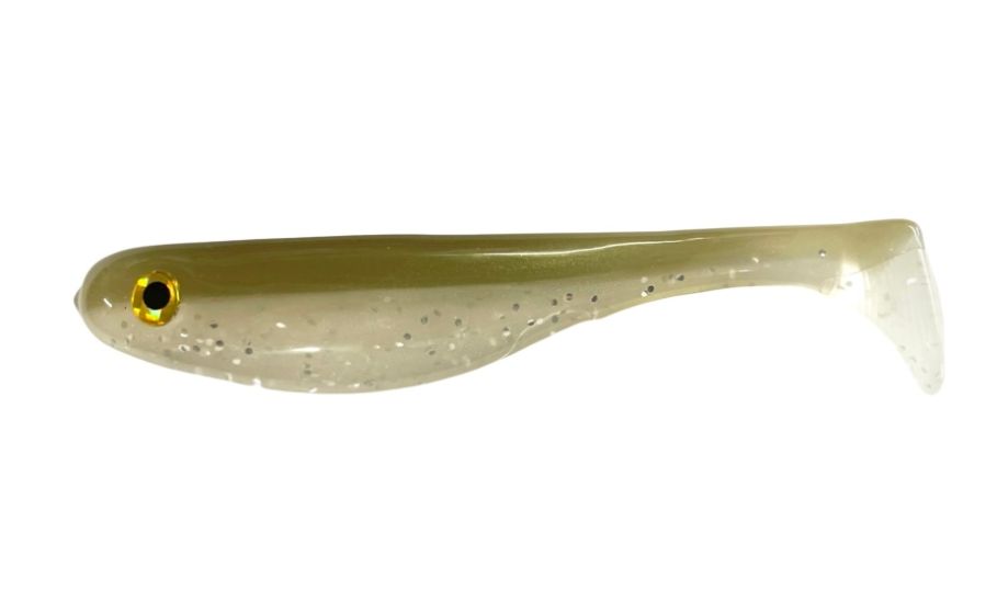 Down South Lures Saltwater Paddletail Swimbait - Chartreuse 08 850728005036
