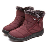 Womens Fur Warm Snow Boots
