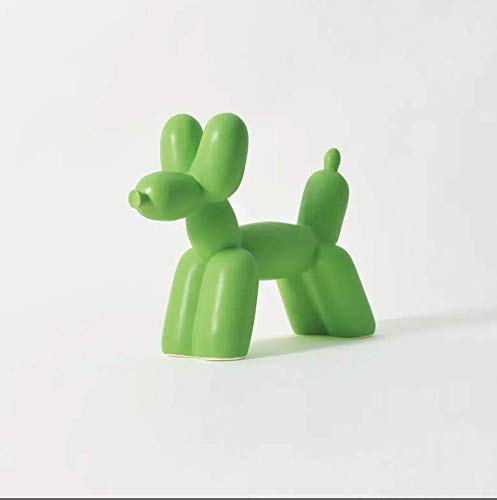 Balloon Dog Ceramic Bookend Decor - Matte White (Mint)