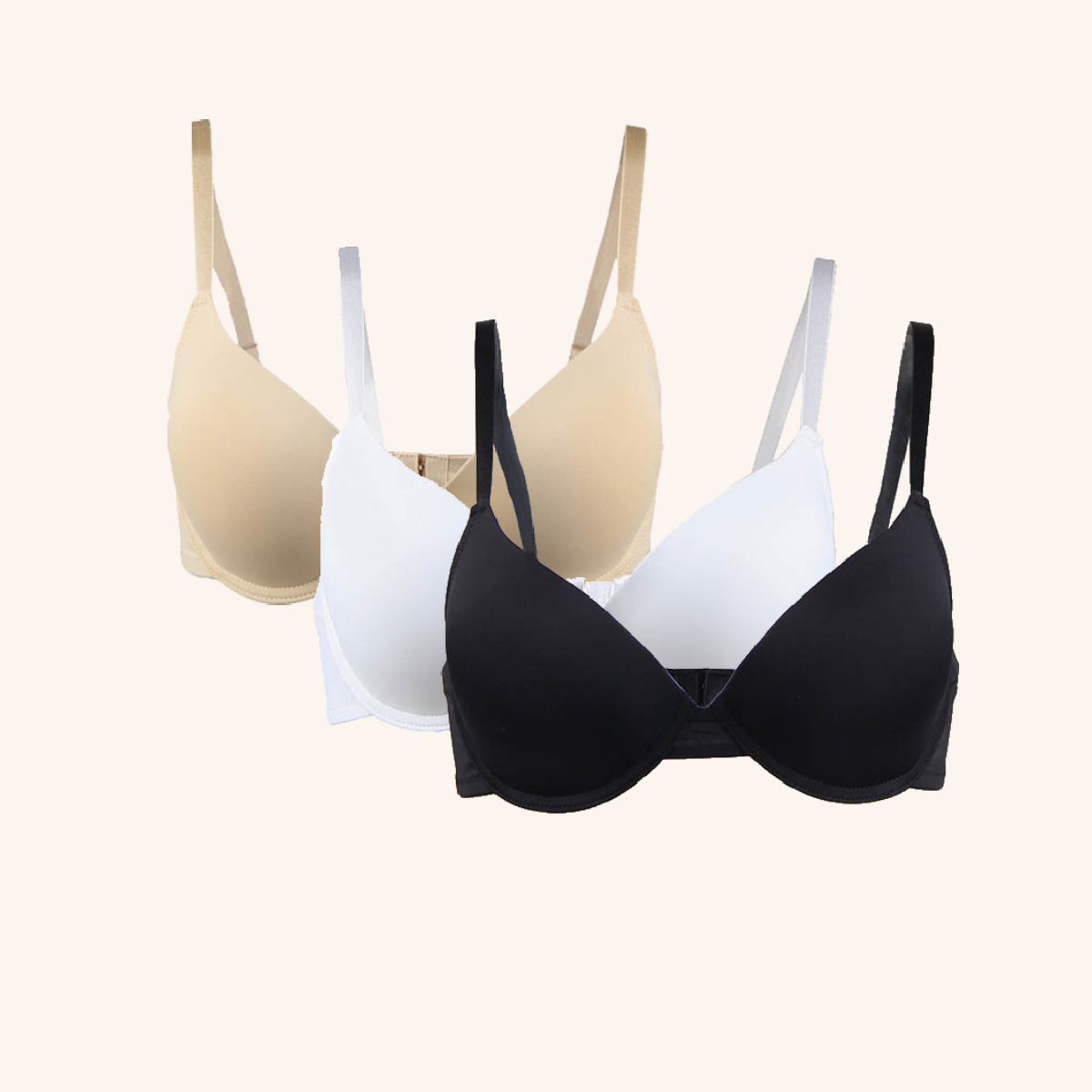 Buy Sonari Britney Women's T-Shirt Bra - Black (36E) Online