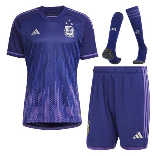 Camiseta Argentina 2023 Local Portero 3 Estrellas Niño [Ar55640N