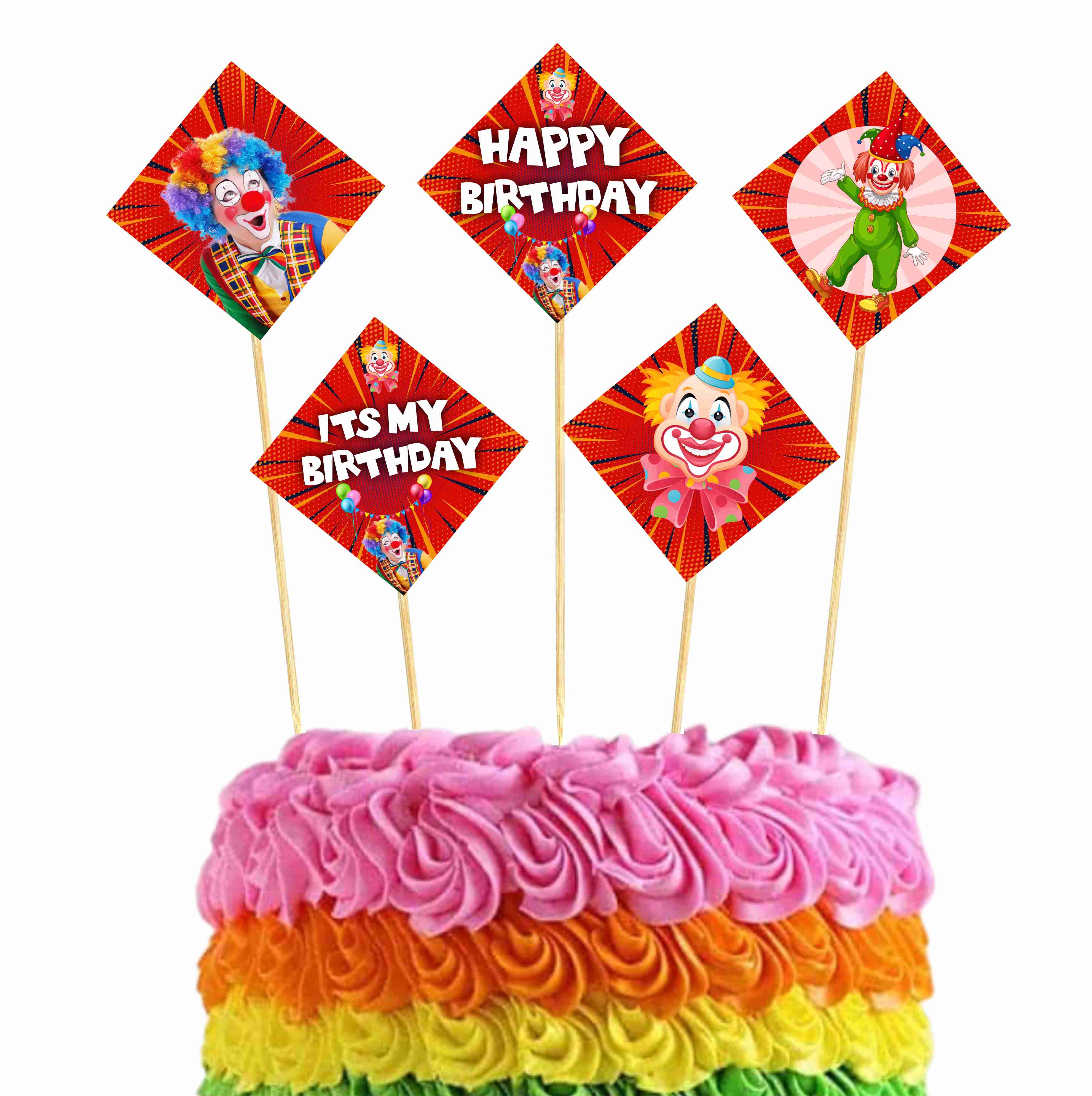 Shinchan Happy Birthday Cake Topper(Customized/personalized)