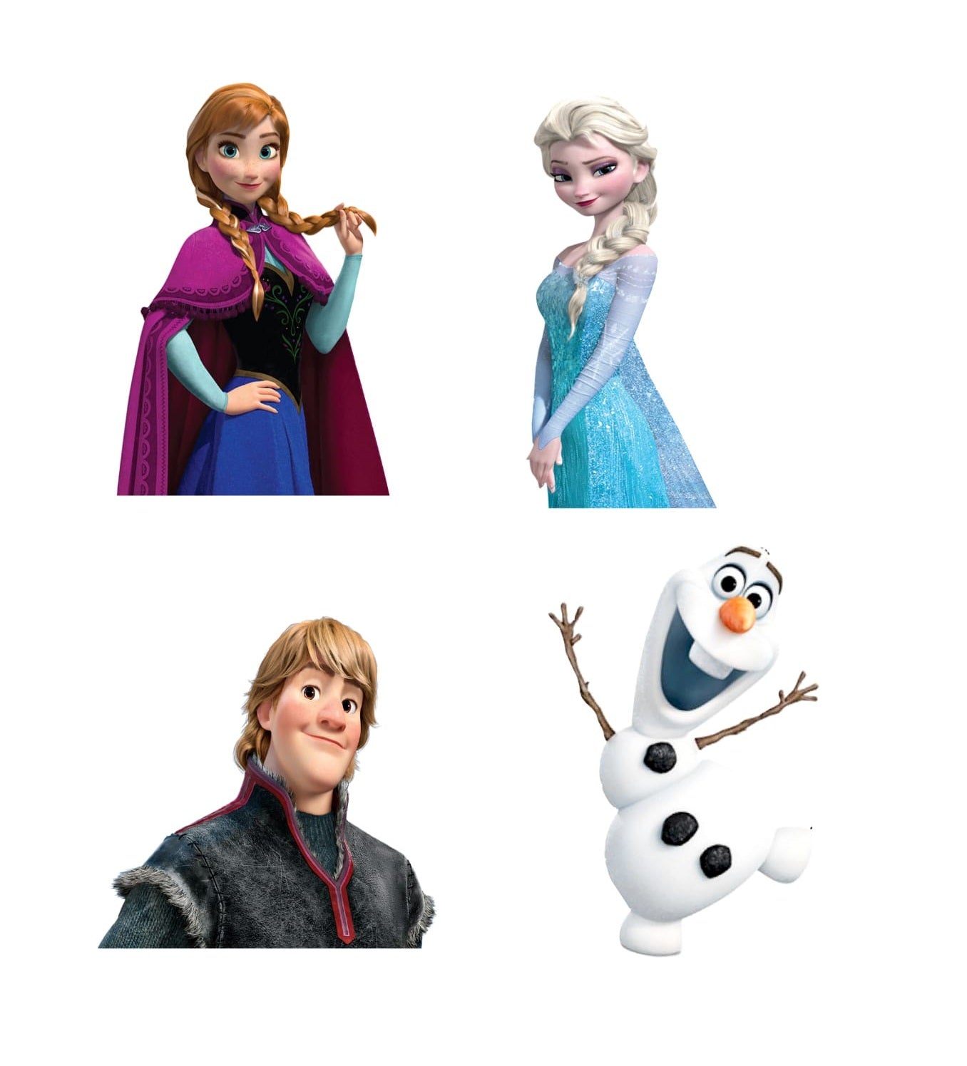 Frozen Cardboard Cutout for Theme Birthday Background Decoration –  Balloonistics