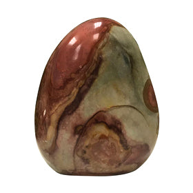 Beadia BEADIA Natural Brown Picture Jasper Stone Round Loose Semi