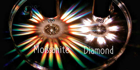 Difference between Moissanite and Diamond