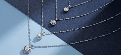 Moissanite Layered Necklaces