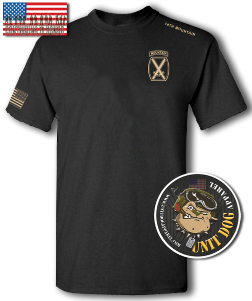 10th MOUNTAIN DIVISION - UNITDOG 1776 - Short-Sleeve Unisex T-Shirt ...
