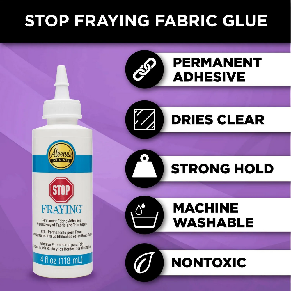 Fabric Glue Aleene's Fabric Fusion Permanent Fabric Glue Pen Non-toxic,  Machine-washable, Adhere Fabric to Fabric, Beads, Trims 