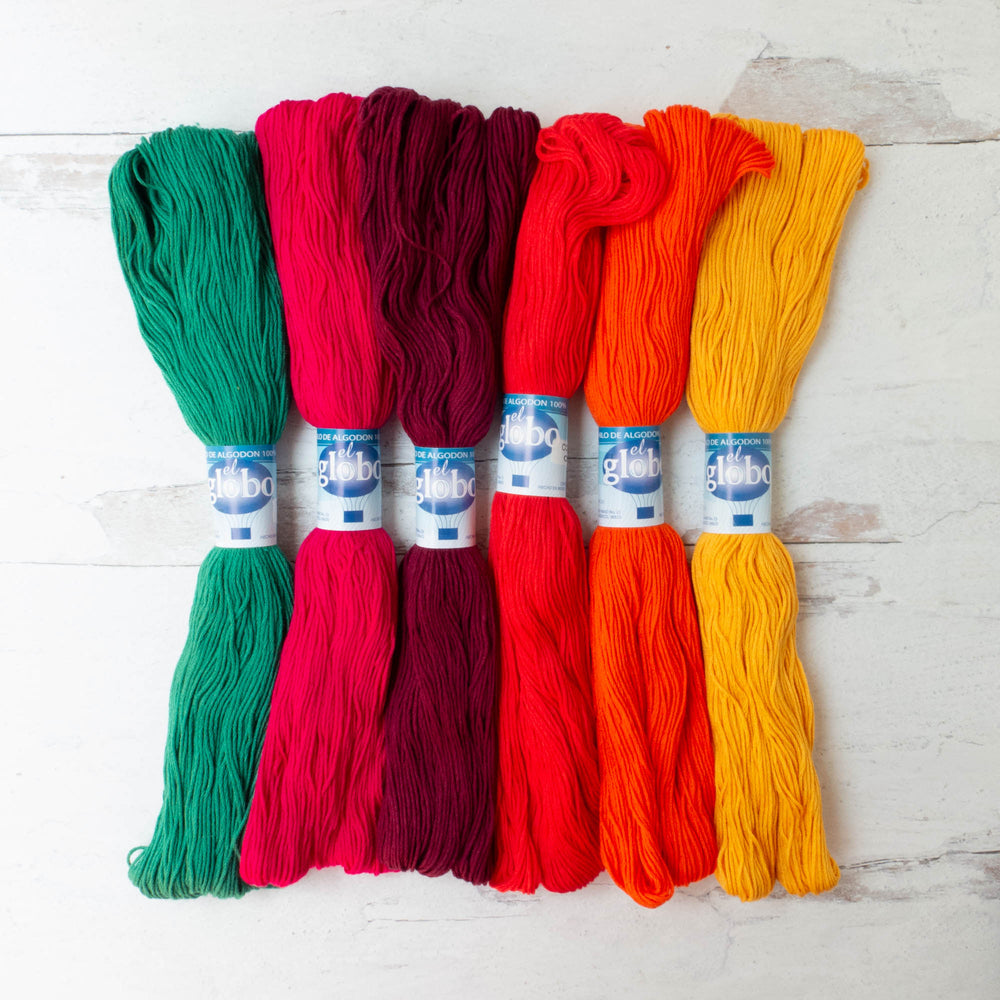 Only 16.25 usd for Hilo Vela El Globo Embroidery Thread Set - Bright Spring  Online at the Shop