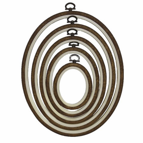 6 faux wood grain flexi-hoop – cozyblue