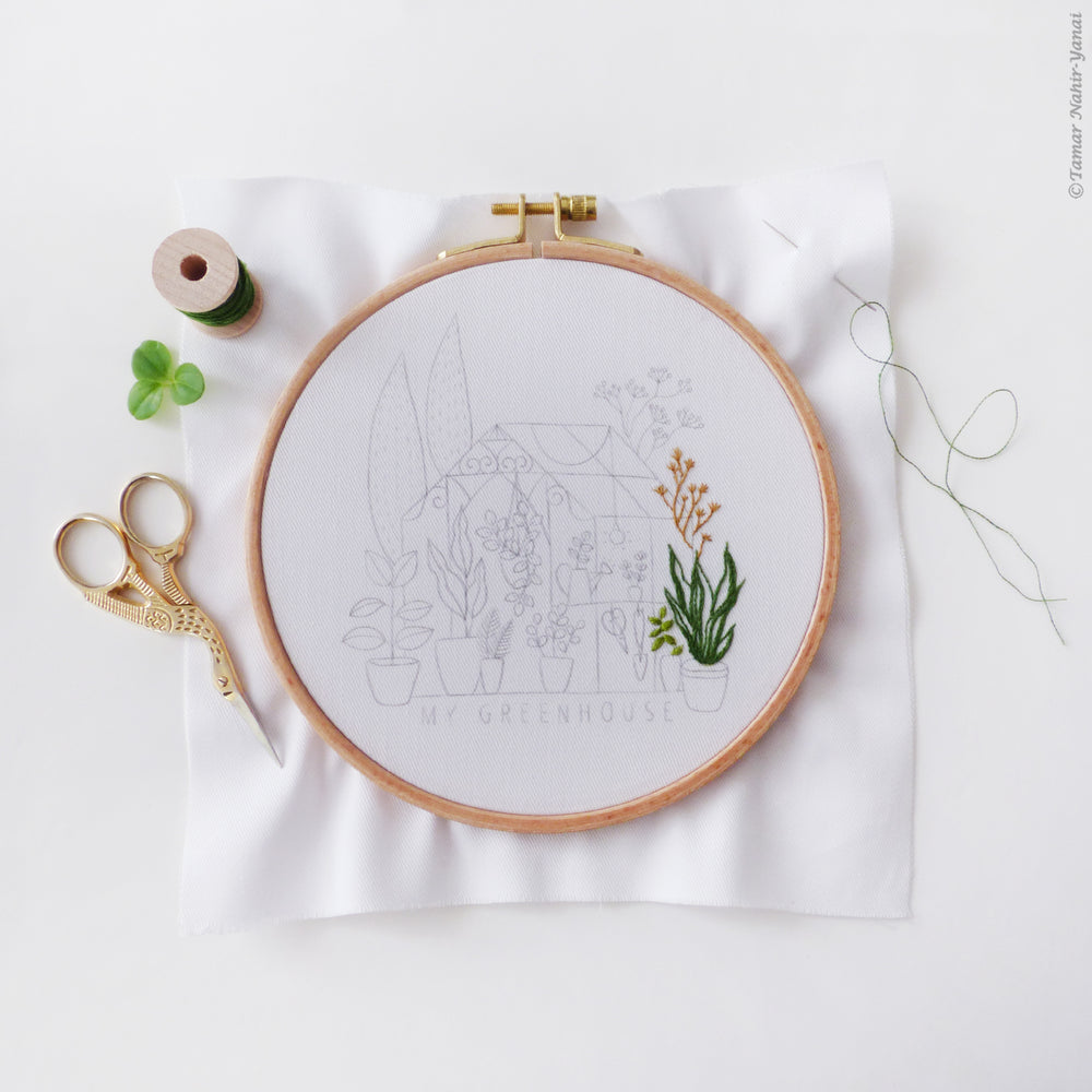 Mushrooms Embroidery Kit