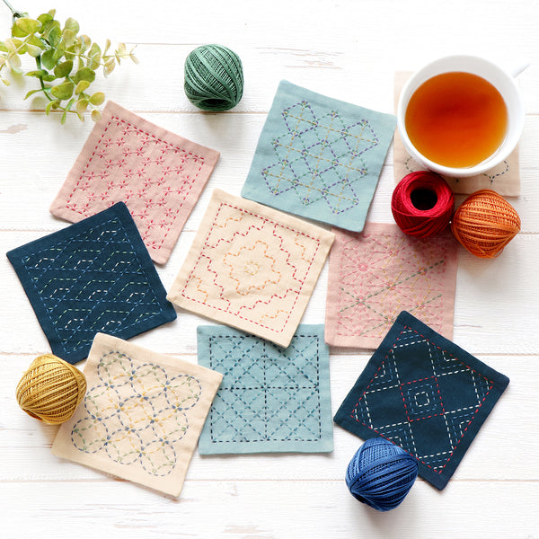 Olympus Sashiko Coaster Kits