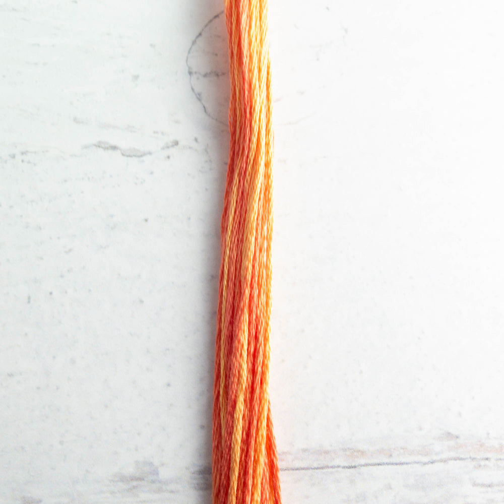 Orange Wool Silk Embroidery Thread Floss – Southeast Ohio Fiberworks