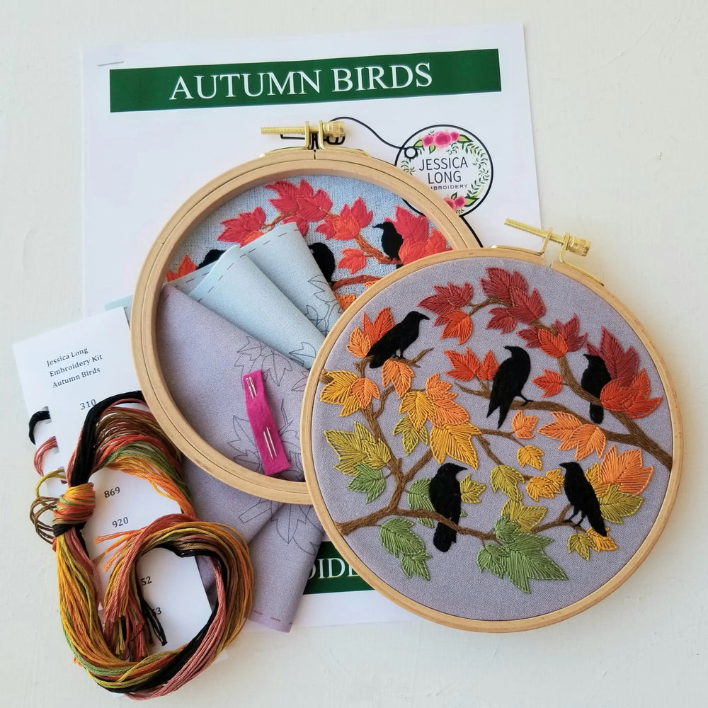 Beginner Embroidery KIT - Winter Meadow — Flipping Fabulous