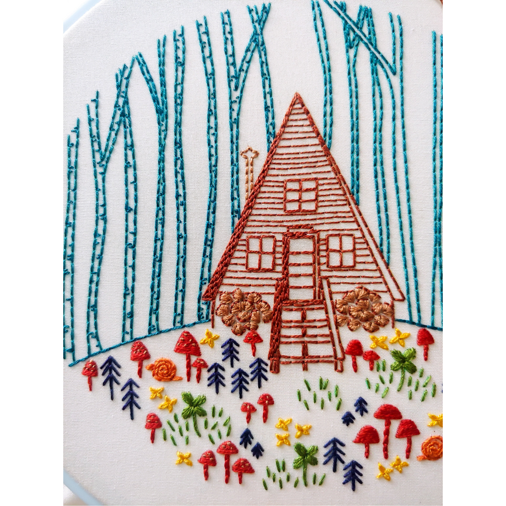 Spiral Sampler Beginner Embroidery Kit – Jessica Long Embroidery