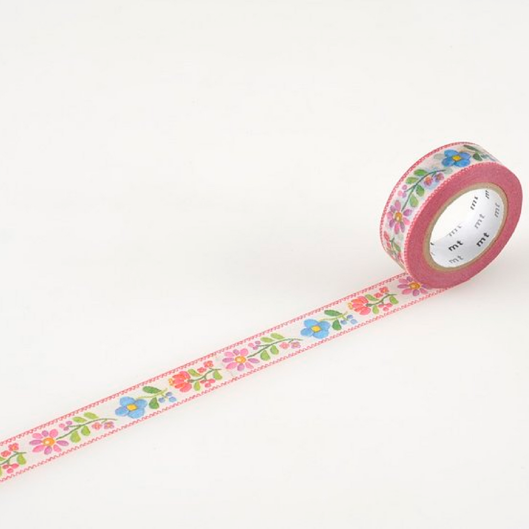 MT Washi Tape - Embroidery Line