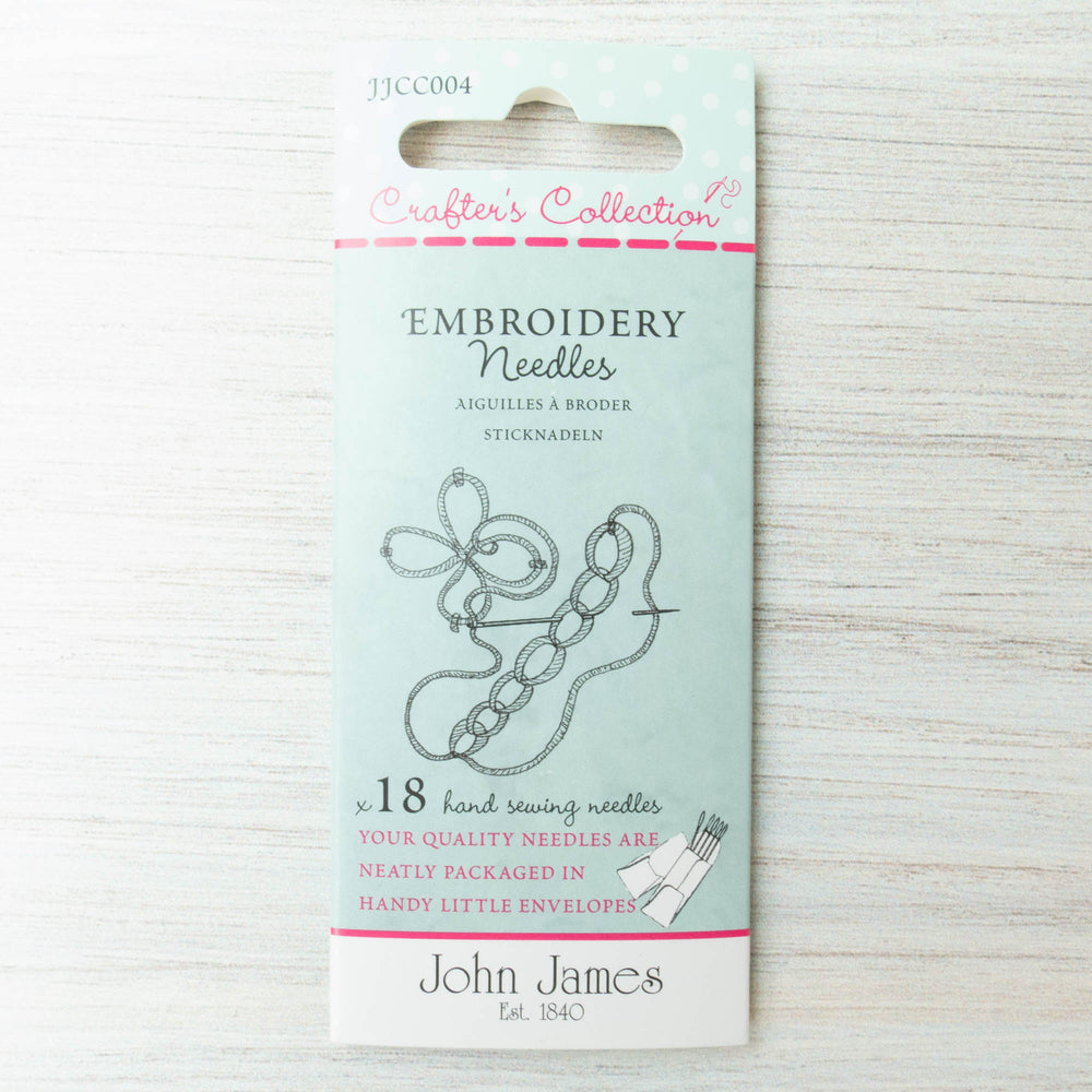 John James Gold Plated Cross Stitch Needles – Snuggly Monkey