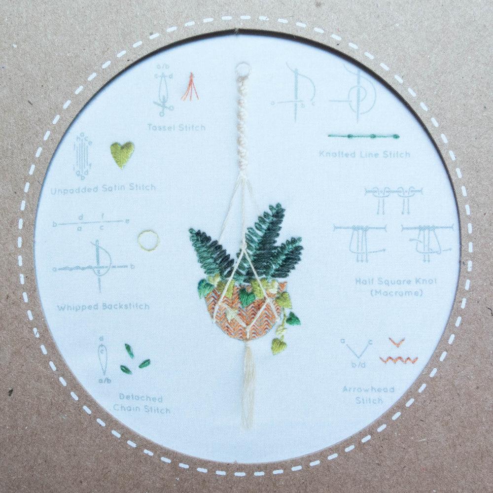 Forest Mushrooms Embroidery Kit – Snuggly Monkey