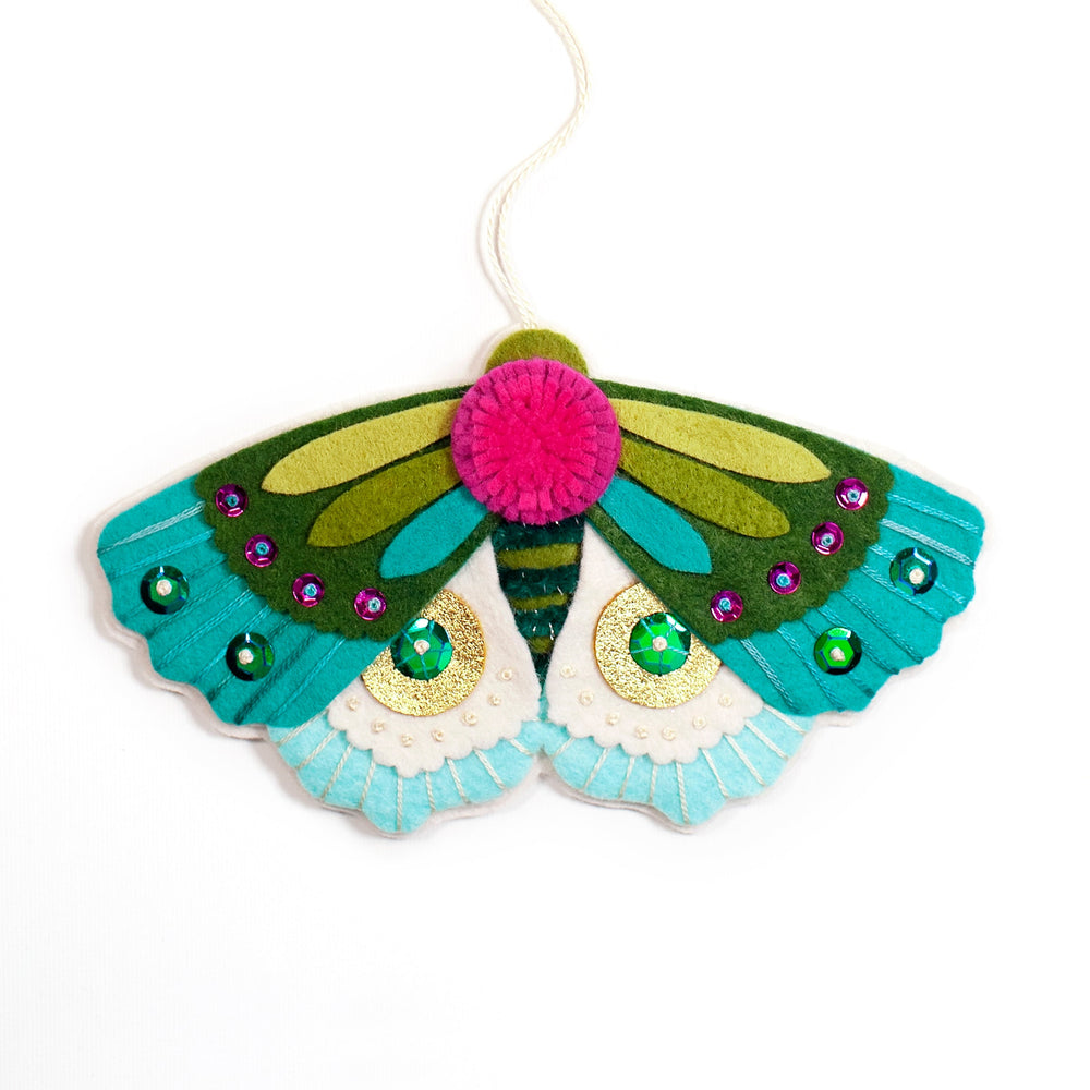 Felt Ornament Kit - Pink, Blue and Green — Ms. Cleaver - Creations for a  Handmade Life