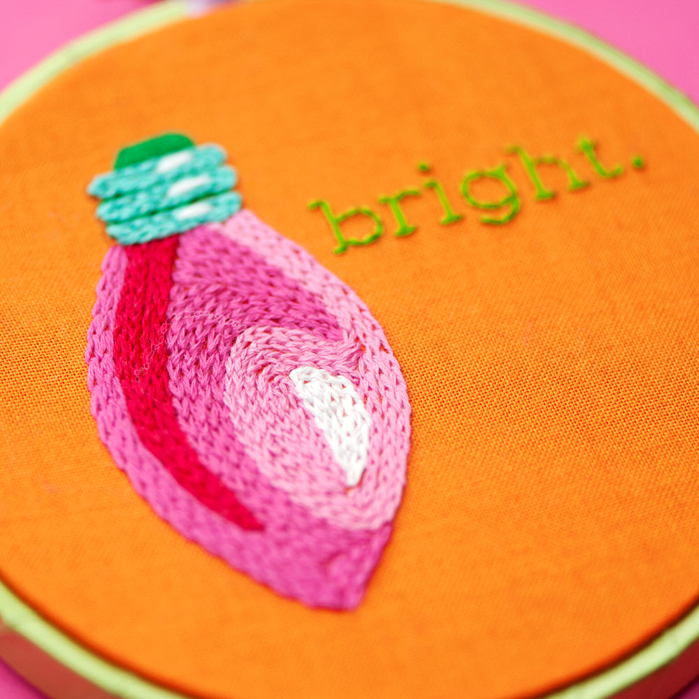 Screwless Display Embroidery Hoops