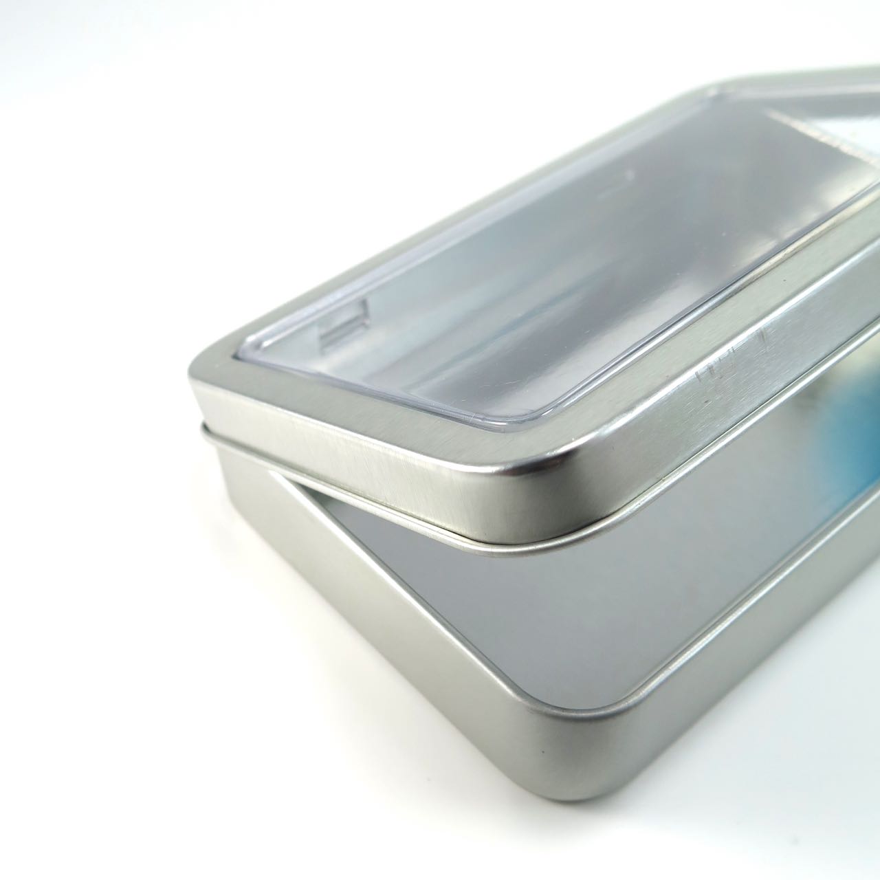 large metal tins with lids