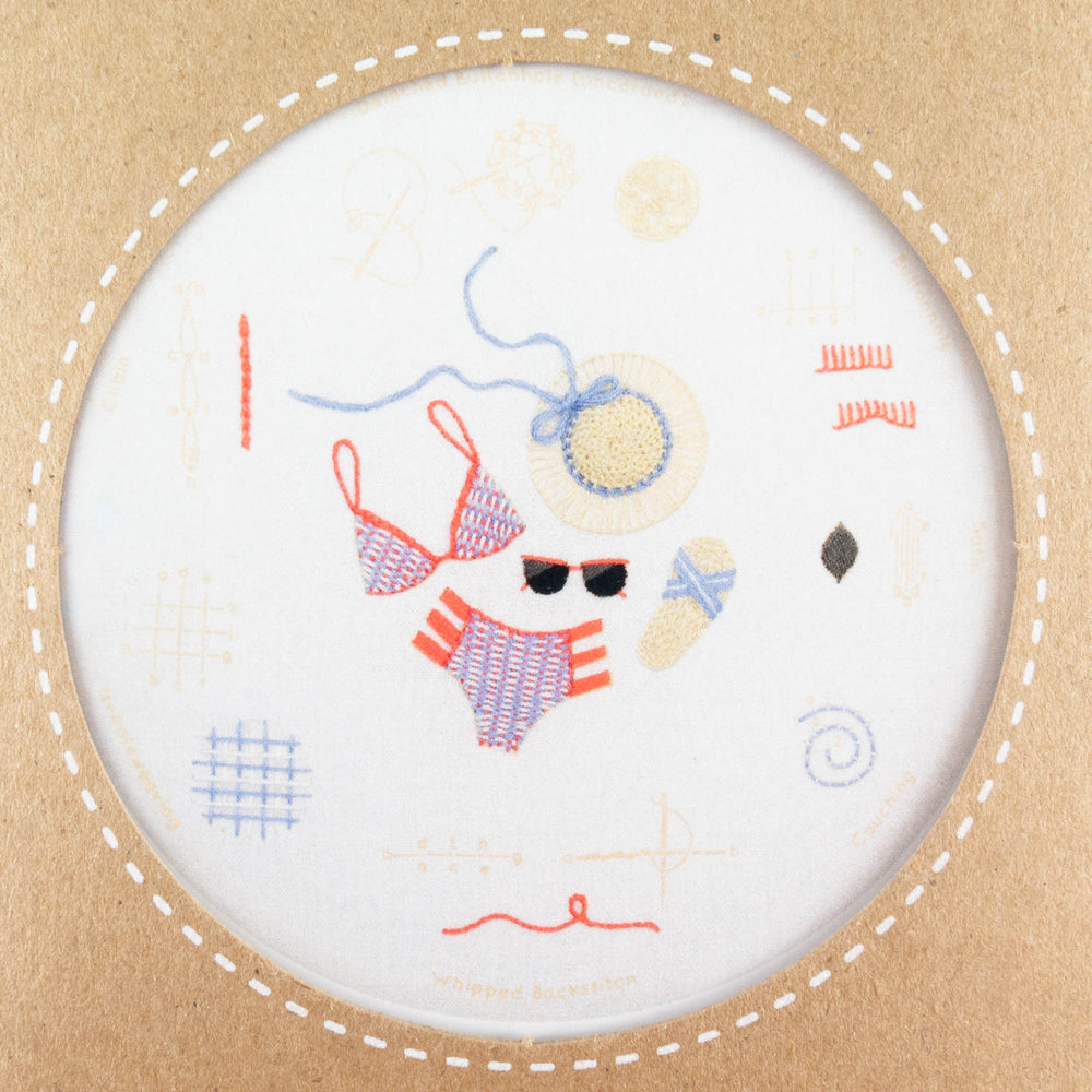 LOVE Hand Embroidery Kit – Snuggly Monkey