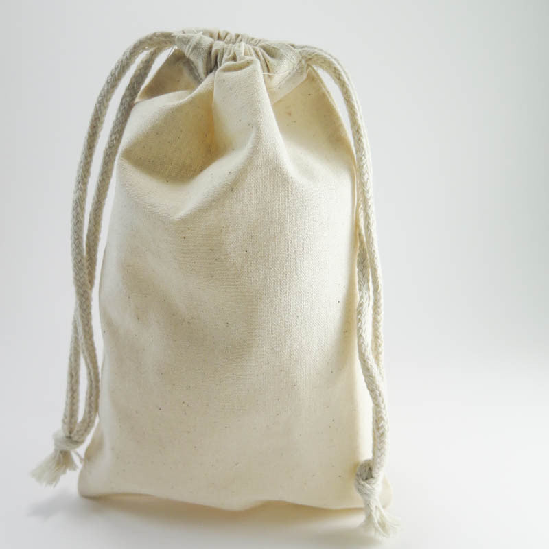 CleverDelights Cotton Muslin Bags - 14 x 20