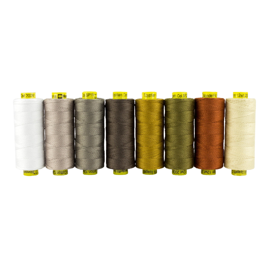 Sulky 12 wt Cotton Petites Thread - Greens Palette – Snuggly Monkey