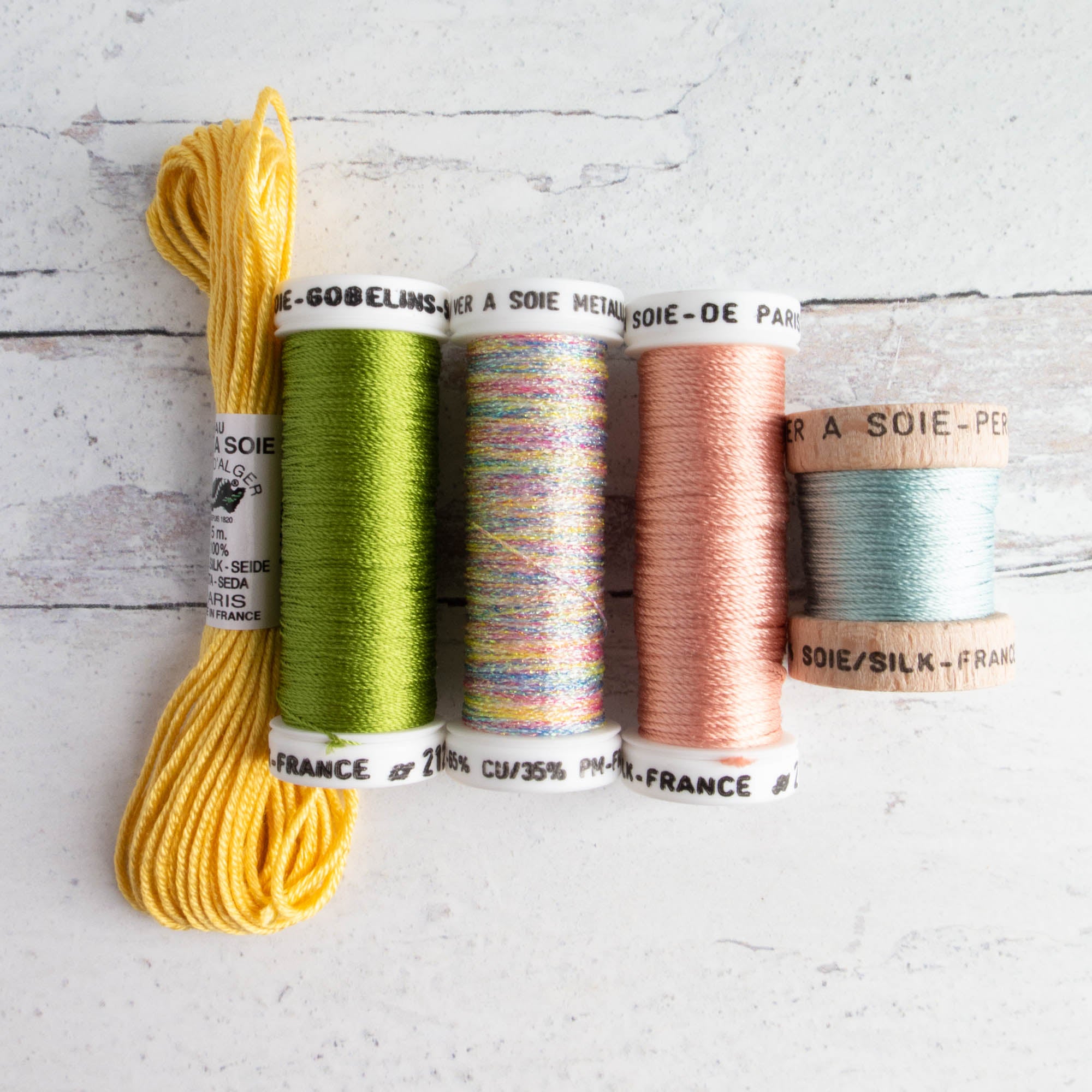 Au Ver A Soie Surfine and Silk Ribbon Discovery Pack – Snuggly Monkey