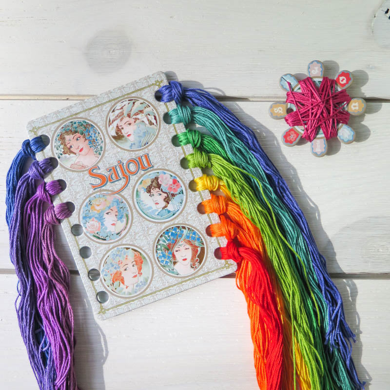 Organizing Embroidery Floss and Project Binders – Floss, Hoop & Love