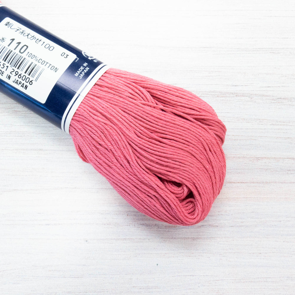 Olympus Sashiko Thread 100 Meter Skein, White – Artistic Artifacts