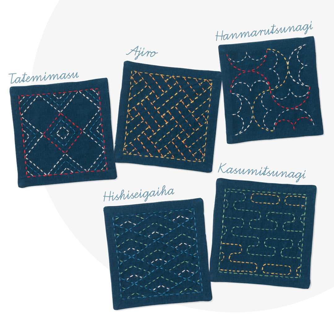 Sashiko Coaster Kit — WE GATHER