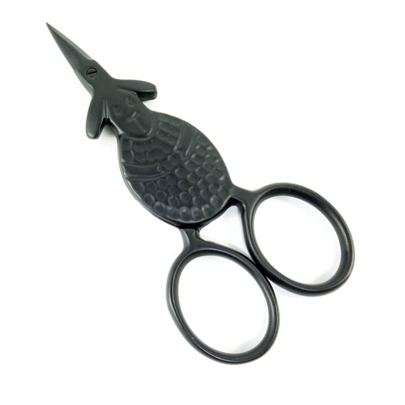 Black and White Embroidery Scissors – Snuggly Monkey