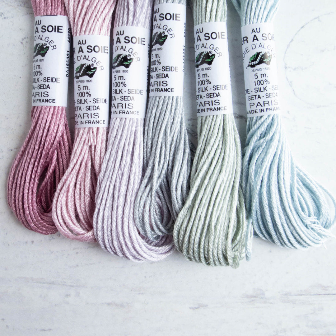 Soie d'Alger Silk Embroidery Thread - Gray – Snuggly Monkey