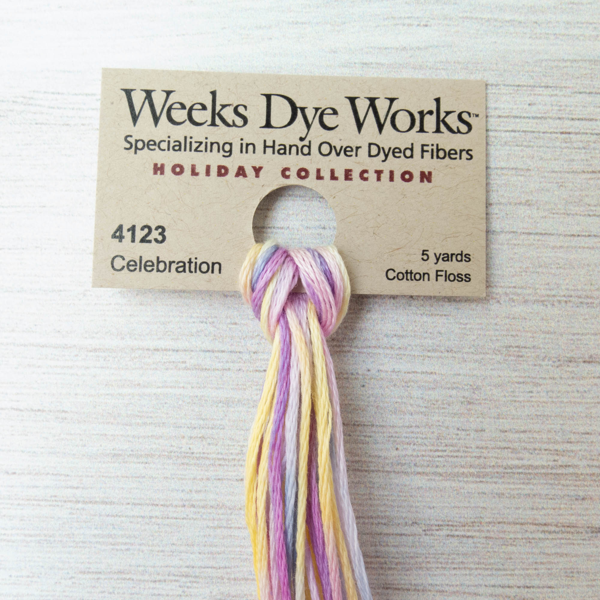 Weeks Dye Works Hand Over Dyed Embroidery Floss - Collards (1277
