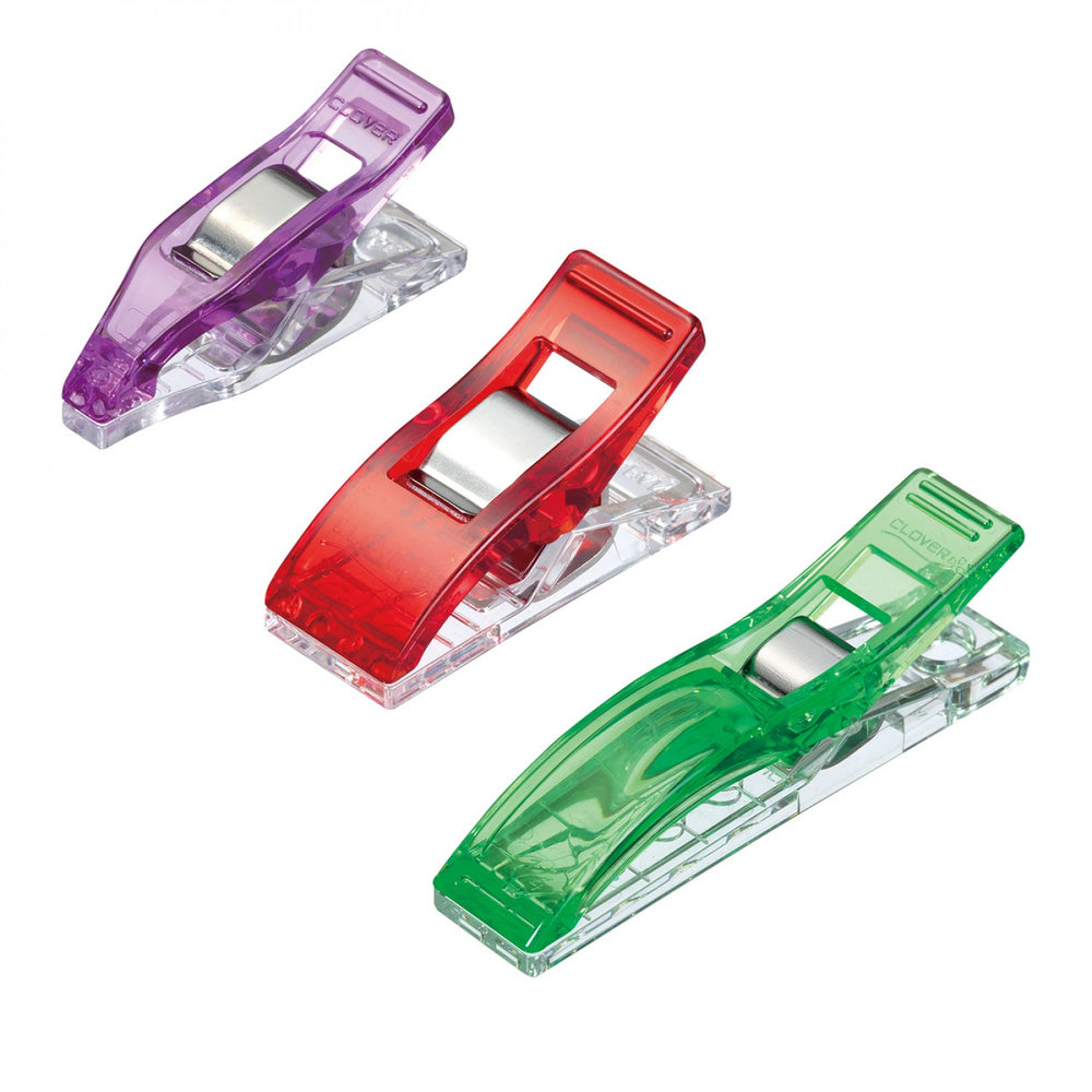 Clover Wonder Clips Assorted Colors - 50 Pack - 051221731839 Quilting  Notions - 051221731839