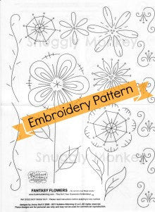 Sublime Stitching Craftopia Hand Embroidery Pattern – Snuggly Monkey