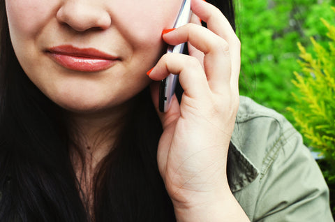 Woman calling on phone