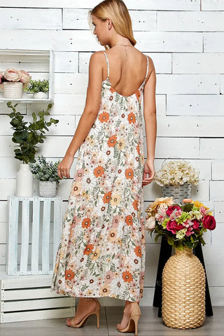 Floral Cami Maxi Dress