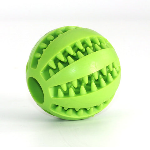 Interactive Rubber Food Balls for Pets
